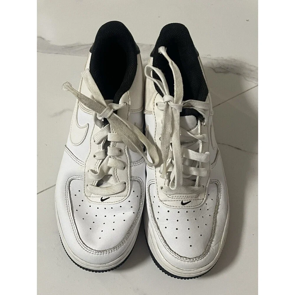 Nike Air Force 1 Low White Black 5Y